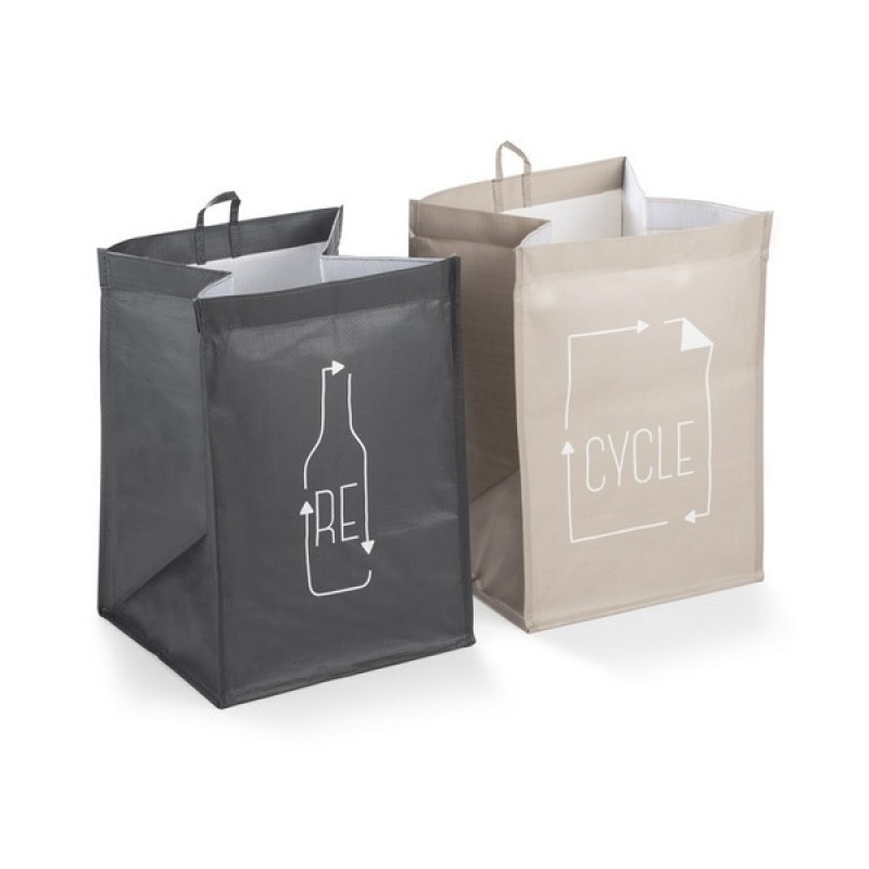 Duo de sacs pour tri sélectif
