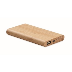 Powerbank publicitaire bambou de 4000 mAh