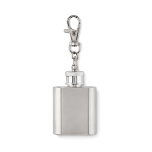 Porte-clés avec mini flasque personnalisable