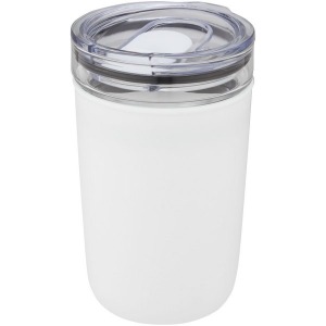 Gobelet en verre Bello de 420ml avec paroi extérieure en plastique recyclé