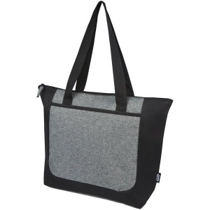 Sac publicitaire shopping Reclaim recyclé GRS bicolore à fermeture éclair de 15L