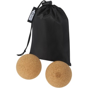 Balle de yoga personnalisée en liège Trikona