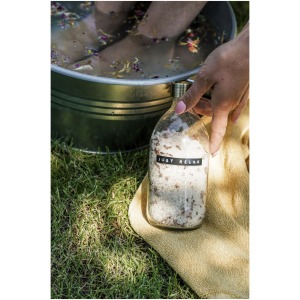 Sel de bain WELLmark Just Relax de 500 ml de - parfum roses