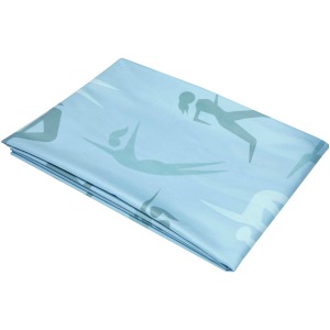 Serviette légère Daisy avec impression par sublimation de 70 x 140 cm