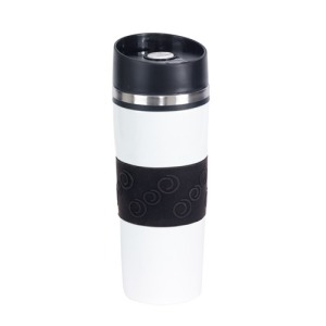 Mug isotherme publicitaire bicolore