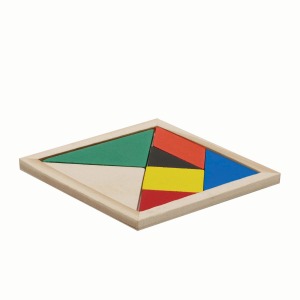 Puzzle en bois TANGRAM personnalisable BASE