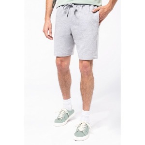 Bermuda personnalisable molleton non gratté écoresponsable homme