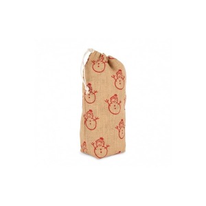 Porte-bouteille avec motifs de Noël