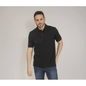 Polo personnalisé avec boutons contrastés