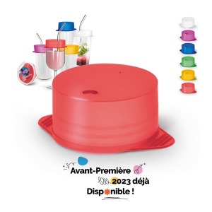 Couvre-verre anti-drogue anti-intrusion couvercle en silicone dia.50