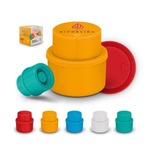 Bouchon promotionnel injecteur d'air pour boissons gazeuses