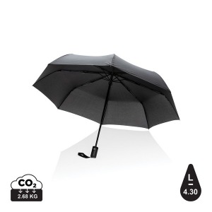 Parapluie personnalisé 21" automatique en rPET 190T Impact AWARE