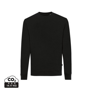 Pull avec logo à col rond en coton recyclé Iqoniq Zion