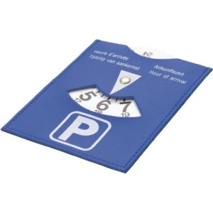 Disque de stationnement promotionnel en 4 langues