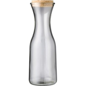 Carafe personnalisée en verre recyclé de 1 L Rowena