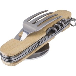 Couverts multifonction en bambou Ainsley