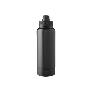 Gourde isotherme publicitaire de 1 000 ml en acier inoxydable Nathaniel