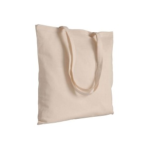 Shopper en coton 130g/m², anses longues