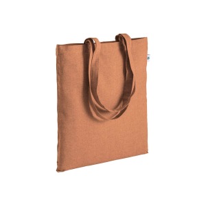 Shopper en coton recyclé 190g/m², anses longues, 38x42cm