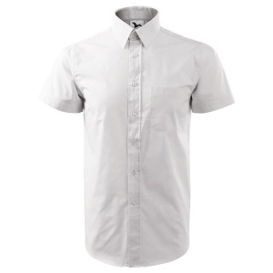 Chemise avec logo Homme Blanc