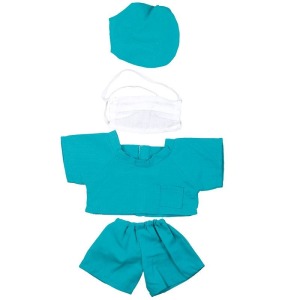 Tenue de docteur peluche M