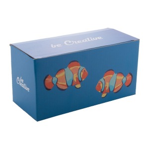 CreaBox Mug Double Boîte publicitaire pour deux mugs sur mesure