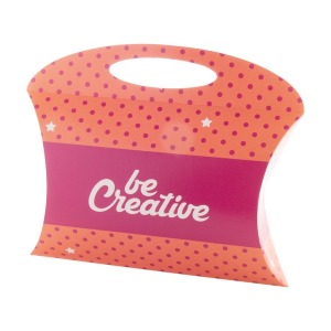 CreaBox Pillow Carry M boite personnalisée en forme de petit coussin