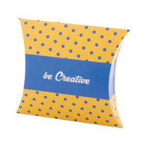 CreaBox Pillow Lock S Boîte personnalisable en forme de coussin
