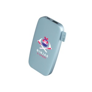 Fresh'n Rebel Powerbank personnalisé 6000mAh USB-C Smoking Pink