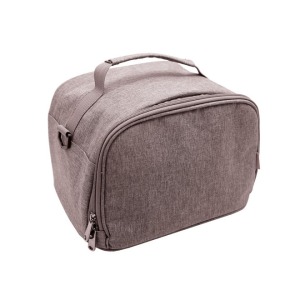 Sac à bento promotionnel isotherme 'Nara', gris chiné rPET
