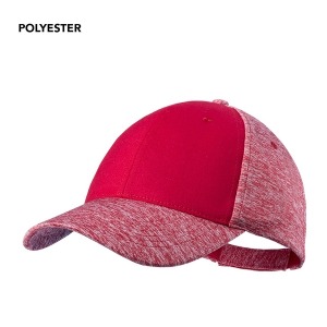 Casquette publicitaire bicolore chinée