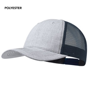 Casquette filet personnalisée denim gris