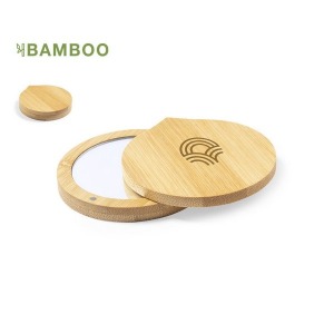 Miroir en bambou