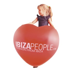 Ballon géant cœur 100cm