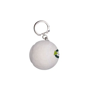 Tennis personnalisable ball keychain coloured