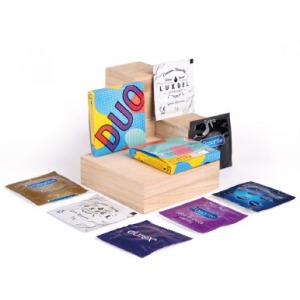 Pochette contenant 2 préservatifs personnalisables