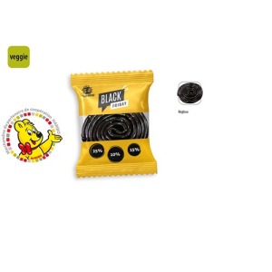 HARIBO Rouleau Rotella à la réglisse en sachet promo