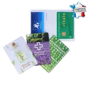 Etui 2 cartes vitale impression quadri