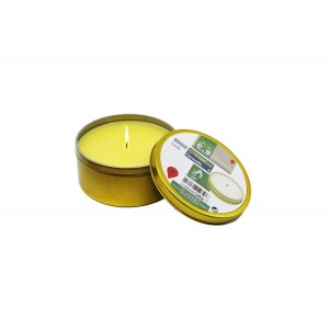 Bougie publicitaire citronnelle ø 9,5 cm