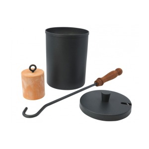 Pot allume-feu Alu peint 140 cm