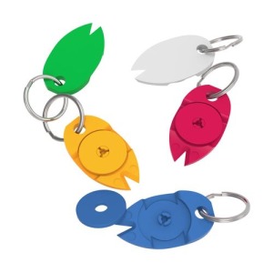 Porte-clés Carte à tiques