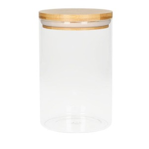 Récipient en verre bambou 1,6L