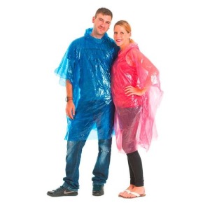 Poncho personnalisé de pluie Standard