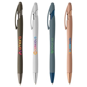 Stylo personnalisable La Jolla Softy Monochrome Métallic Colour Jet