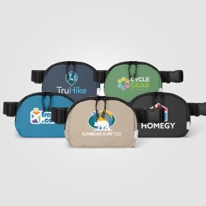 Sac Taiga banane rPET en nylon à fermeture éclair - 1.2L Sérigraphie