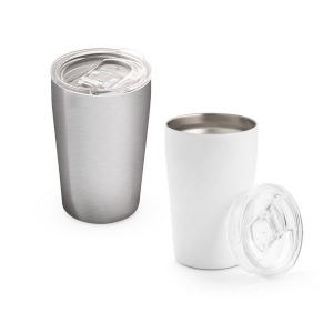 Tasse promotionnelle de voyage en inox 380ml