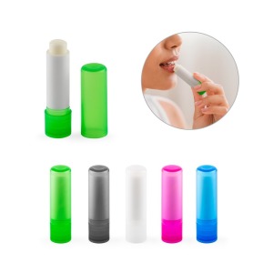 JOLIE VEGAN. Baume personnalisable à lèvres végétalien avec SPF14, en ABS recyclé rABS