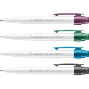 STABILO style white softtouch stylo à bille