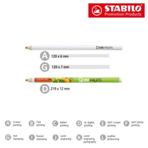 STABILO crayon charpentier à bout magnétique