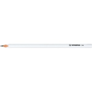 STABILO personnalisable crayon graphite triangulaire blanc